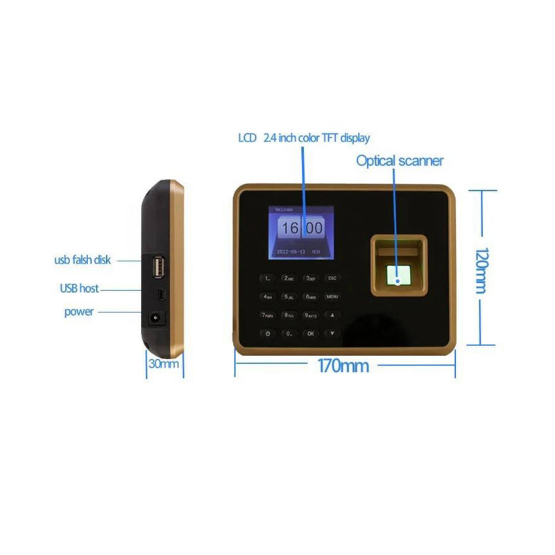 دستگاه حضور و غیاب مدل Kamatec K10