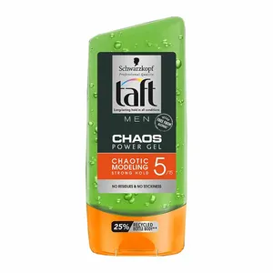 ژل حالت دهنده‌ مو تافت سری CHAOS مدل 5/15 حجم 150 میلی لیتر