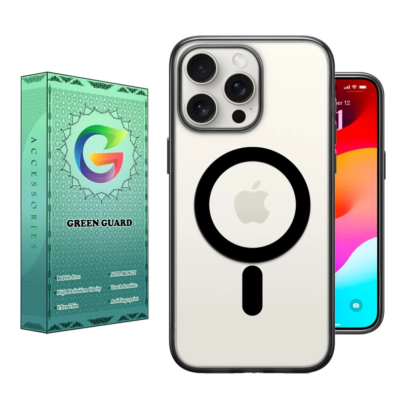 کاور گرین گارد طرح Magsafe-Color کد KL_J44 مناسب برای گوشی موبایل اپل Iphone 15 Pro Max