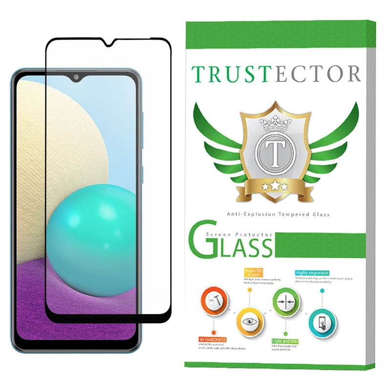 محافظ صفحه نمایش سرامیکی تراستکتور مدل CAT مناسب برای گوشی موبایل سامسونگ Galaxy A02