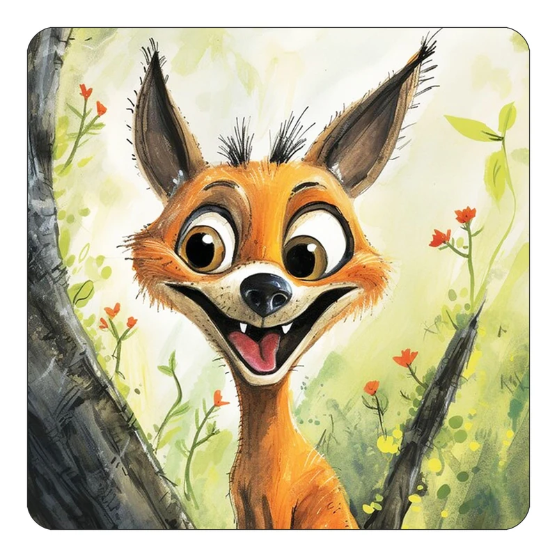 مگنت کاکتی طرح حیوانات کارتونی مدل mp27767