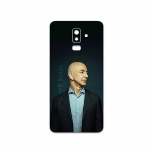 MAHOOT Jeff Bezos Cover Sticker for Samsung Galaxy J8