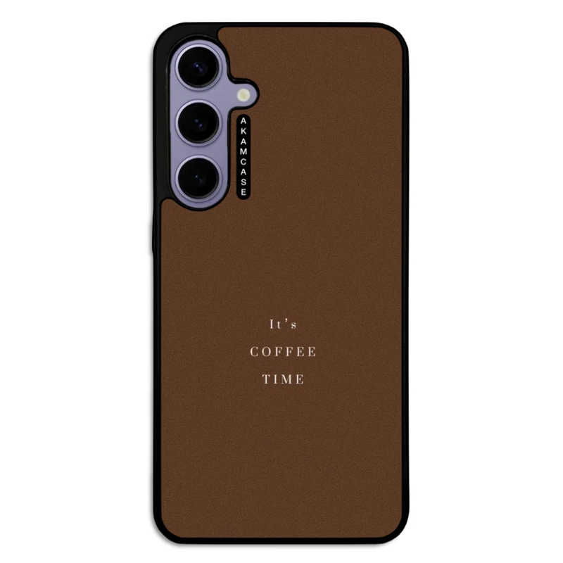 کاور آکام مدل AMC-WSGS24P-COFFEE-9 مناسب برای گوشی موبایل سامسونگ Galaxy S24 Plus