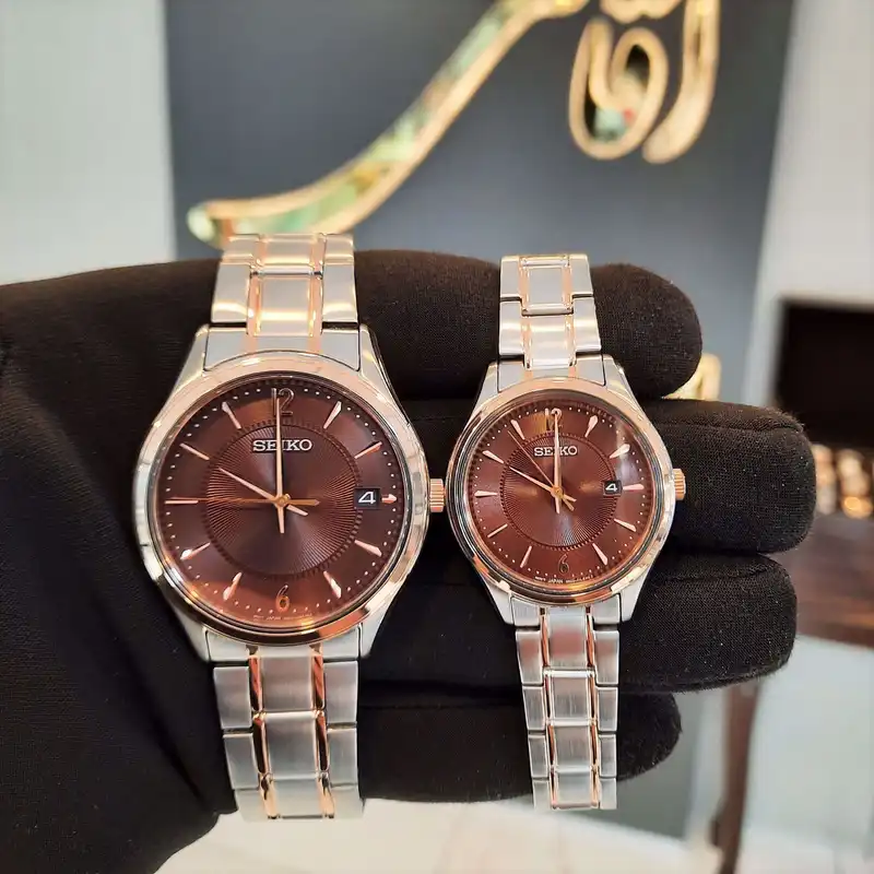 ست ساعت مچی عقربه ای سیکو مدل SUR470 - SUR476