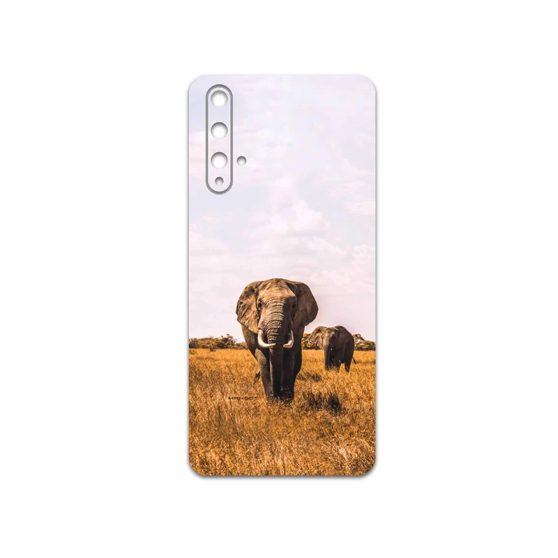 برچسب پوششی ماهوت مدل Elephant مناسب برای گوشی موبایل هوآوی Nova 5T