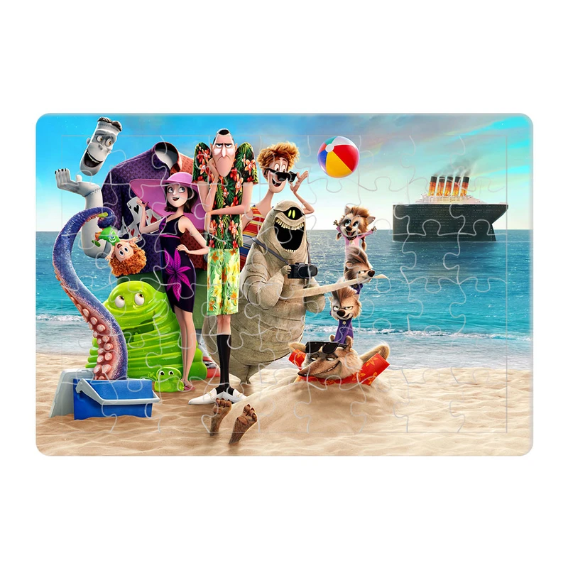 پازل 54 تکه هومرو طرح هتل ترانسیلوانیا مدل PL19