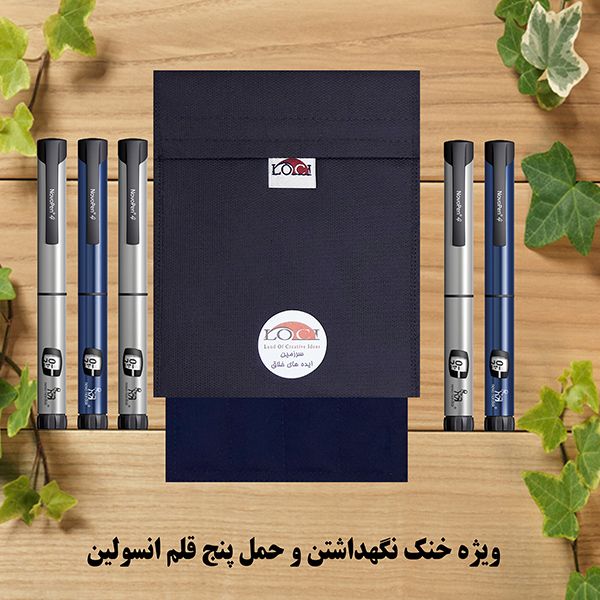 کیف خنک نگهدارنده انسولین لوک آی مدل 5 قلم -  - 8