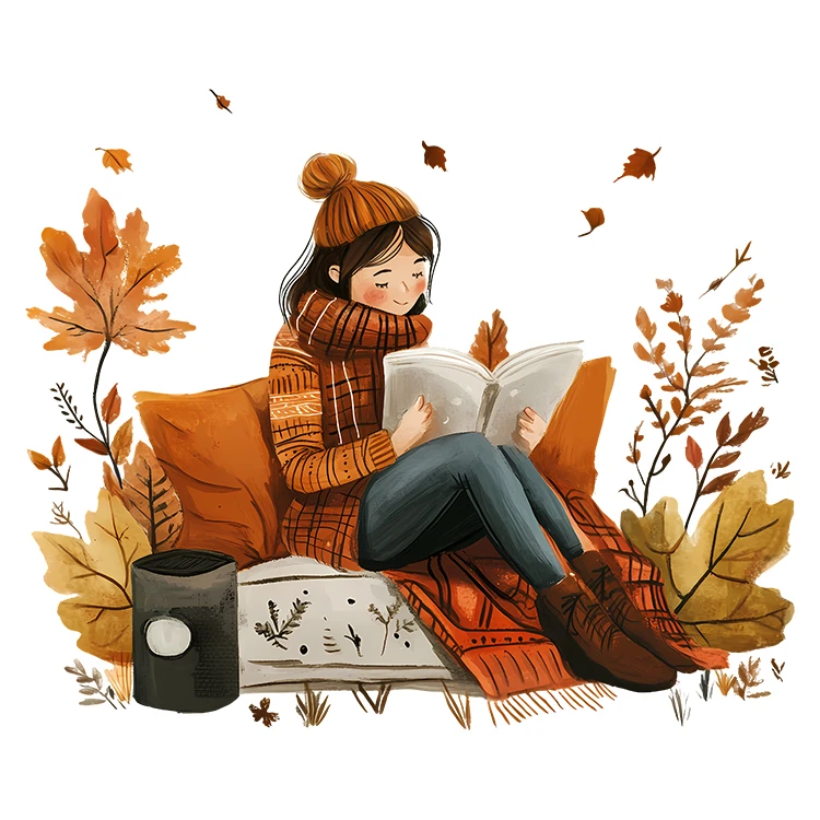 استیکر پارچه و لباس پاد آفرین مدل کارتونی دخترانه طرح پاییز کد S2918