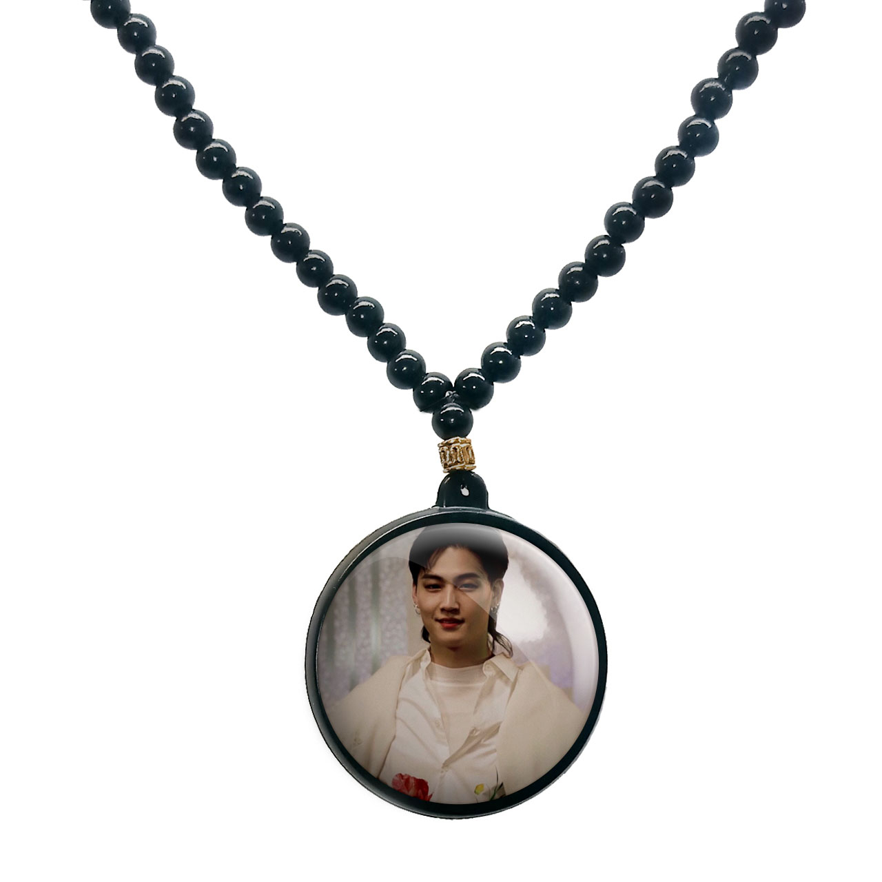 گردنبند پرمانه طرح GOT7 کد pmd.19158 مدل دو طرفه