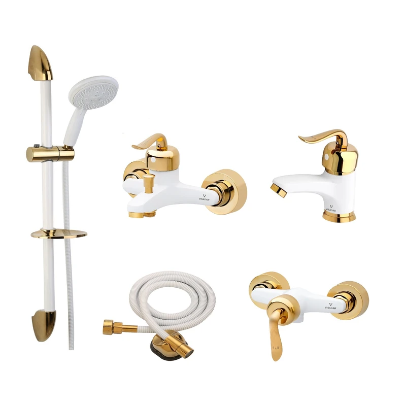 ست شیرآلات ویسادار مدل ونوس مجموعه 5 عددی