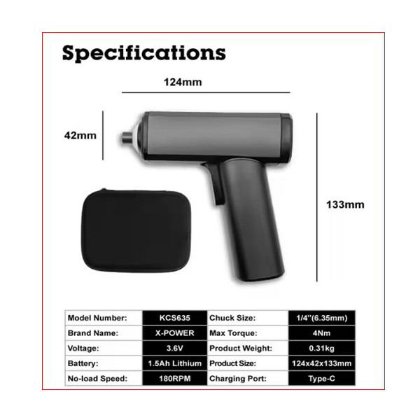 پیچ گوشتی شارژی مدل KCS635B-921B پیچ گوشتی شارژی مدل KCS635B-921B