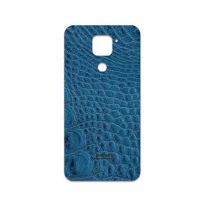 MAHOOT Blue-Crocodile-Leather Cover Sticker for Xiaomi Redmi 10X