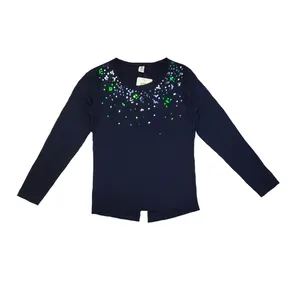 تی شرت آستین بلند دخترانه ایگا مدل MB150