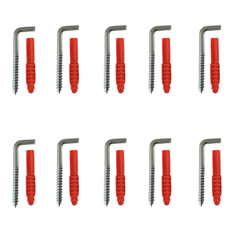 قلاب ال به همراه رولپلاک مدل DCO سایز 5x90 بسته 20 عددی