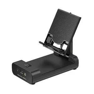 پایه نگهدارنده و شارژر بی سیم گوشی موبایل گرین لاین مدل FoldablePower