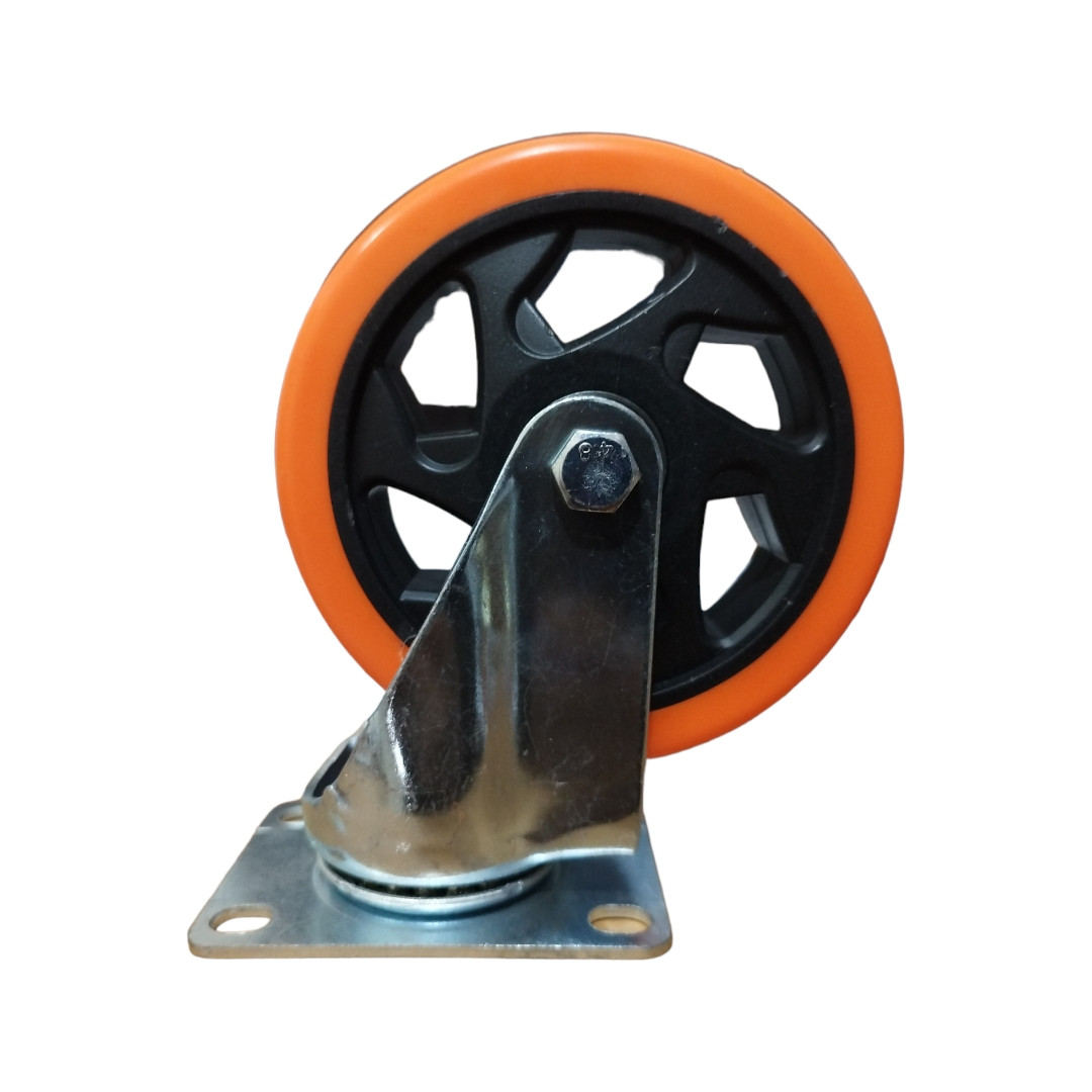 چرخ کفی‌دار گردان پلی کاستر مدل TS-125MM