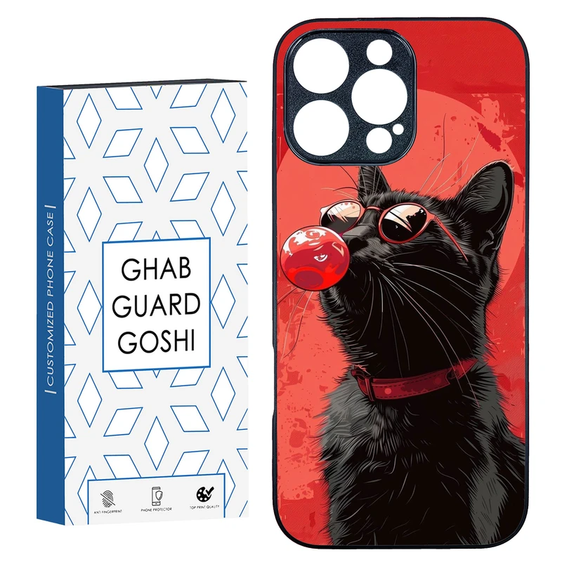 کاور قاب گارد گوشی طرح گربه کد TPU-296 مناسب برای گوشی موبایل اپل Iphone 16 Pro Max