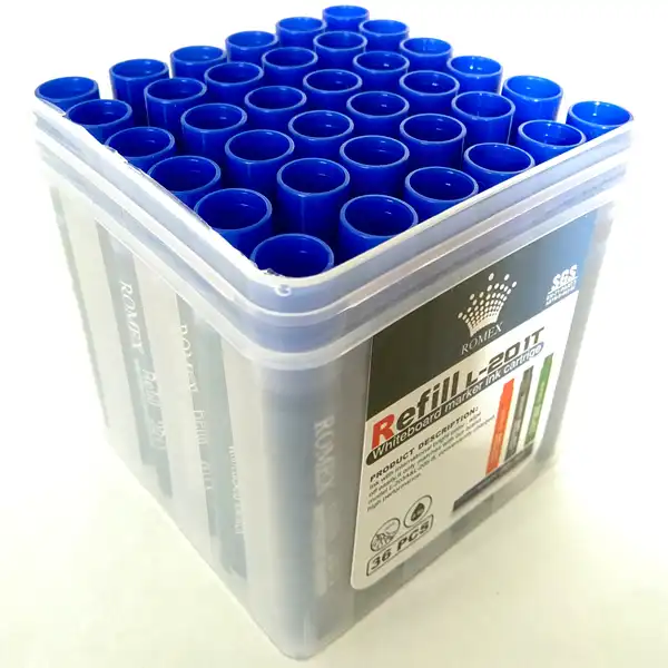 جوهر ماژیک وایت برد رومکس مدل کپسول بسته 6 عددی