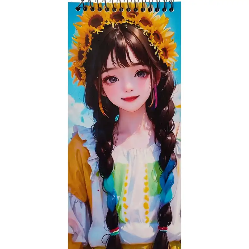 دفترچه یادداشت طرح دخترانه مدل 14