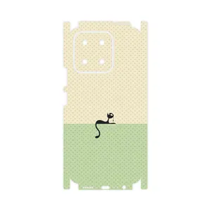 MAHOOT Minimal Internet Cat Icon-FullSkin Cover Sticker for Honor X5b