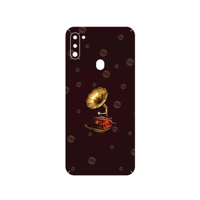 برچسب پوششی ماهوت مدل Gramophone Nostalgia مناسب برای گوشی موبایل سامسونگ Galaxy A11