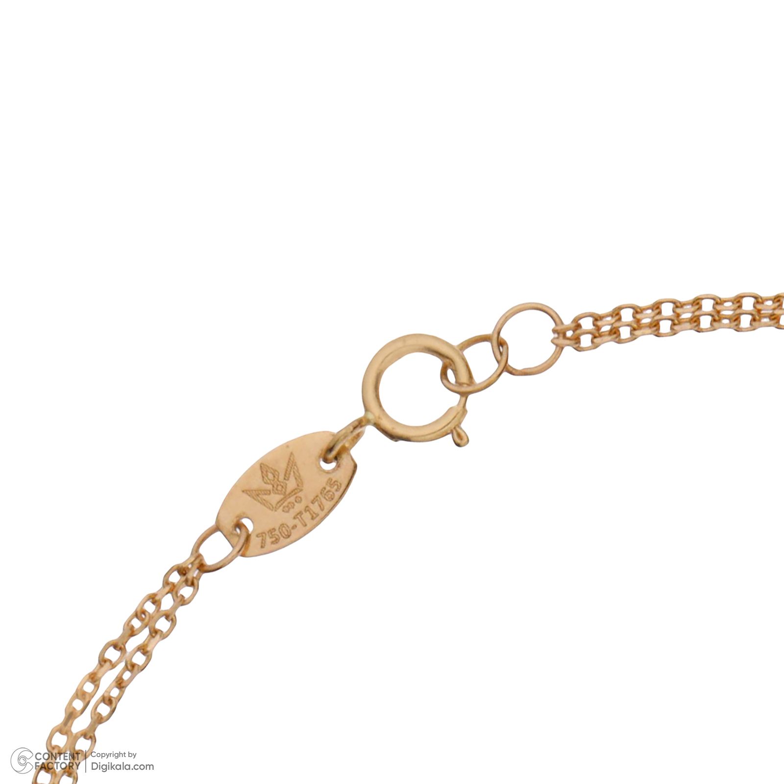دستبند طلا 18 عیار زنانه مایا ماهک مدل MB1683 -  - 3