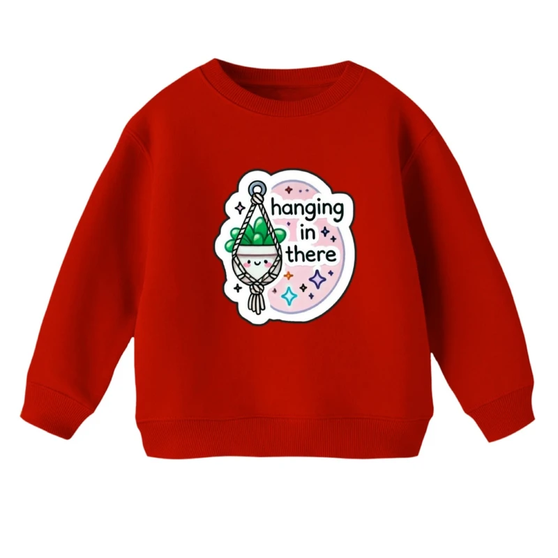 سویشرت بچگانه مدل گلدان 