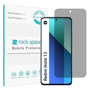 Rock space Resistant model privacy screen protector suitable for Xiaomi Redmi Note 13 4G mobile phone
