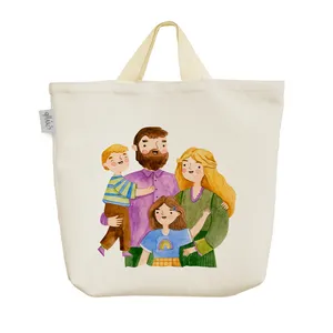 ساک خرید خندالو مدل خانواده Happy Family کد 3315