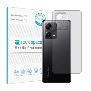 Transparent Rockspace HyGEL model phone back protector suitable for Xiaomi Redmi Note 12 Pro Plus mobile phone