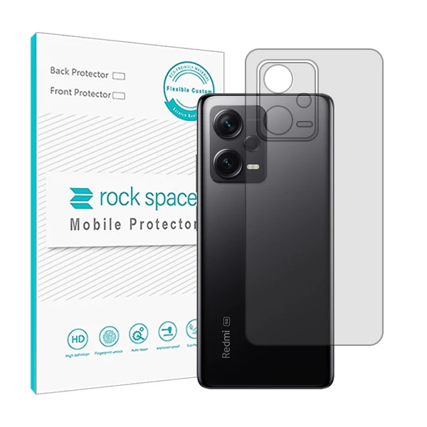 محافظ پشت گوشی شفاف راک اسپیس مدل HyGEL مناسب برای گوشی موبایل شیائومی Redmi Note 12 Pro Plus