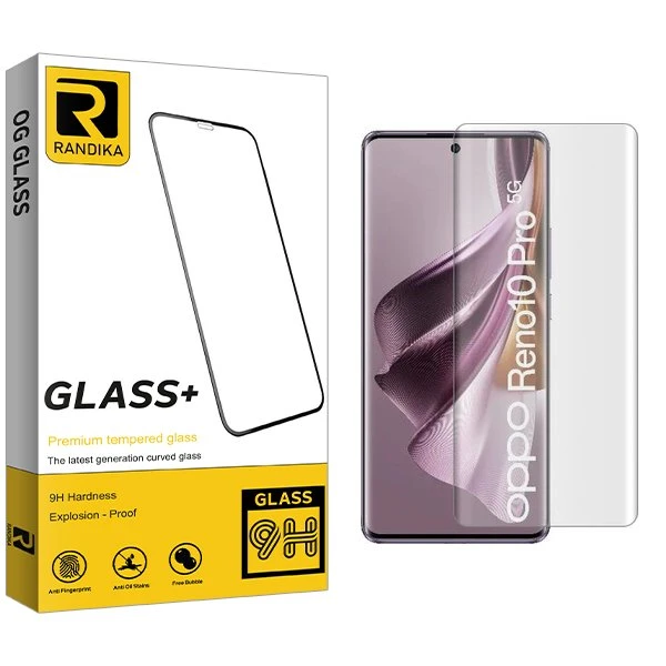 محافظ صفحه نمایش راندیکا مدل RK UV مناسب برای گوشی موبایل اوپو Reno 10 Pro