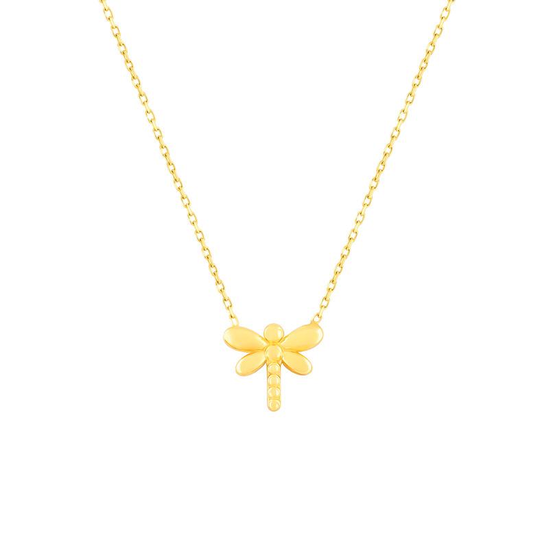 گردنبند طلا 18 عیار زنانه درریس مدل nk8871