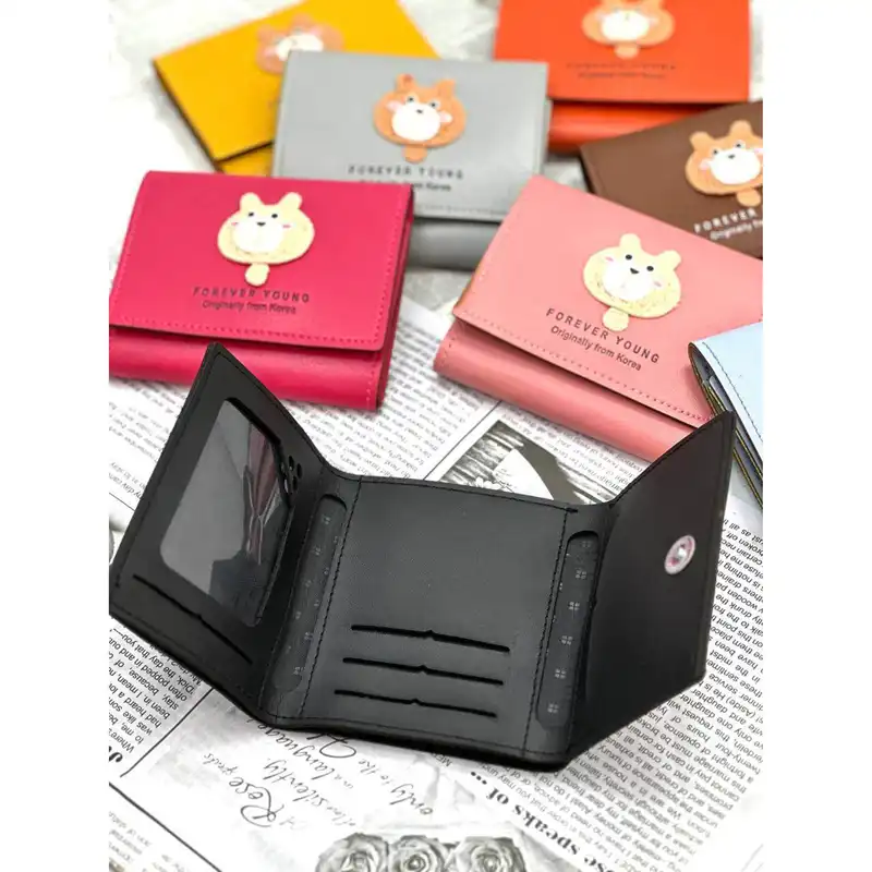 کیف پول زنانه مدل خرس مهربون کد KZD-042