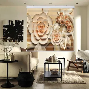 پرده زبرا زیو کد 3D1138 سایز 150x200 سانتی متر
