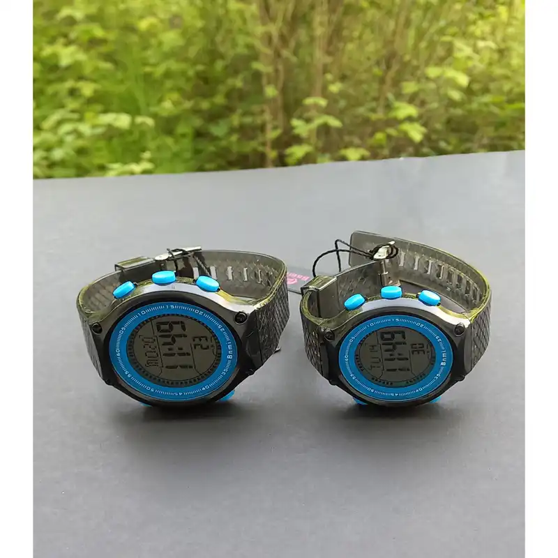 ست ساعت مچی دیجیتال زنانه و مردانه مدل BNMI-BL