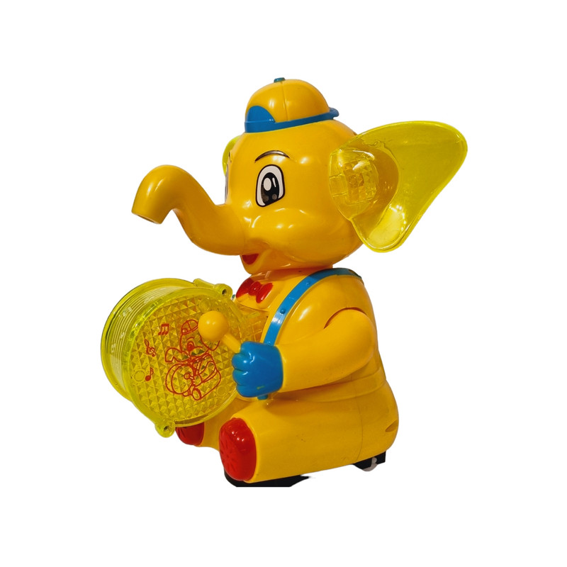 اسباب بازی مدل فیل طبل زن موزیکال کد FT 1