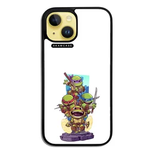 AKAM AMC-WA15-NINJA17 TURTLES Cover For Apple iPhone 15