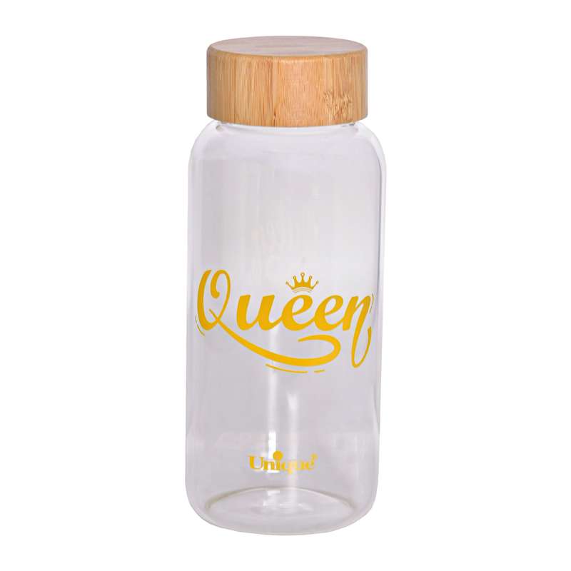 بطری آب یونیک طرح QUEEN کد 3060 گنجایش 0.83 لیتر