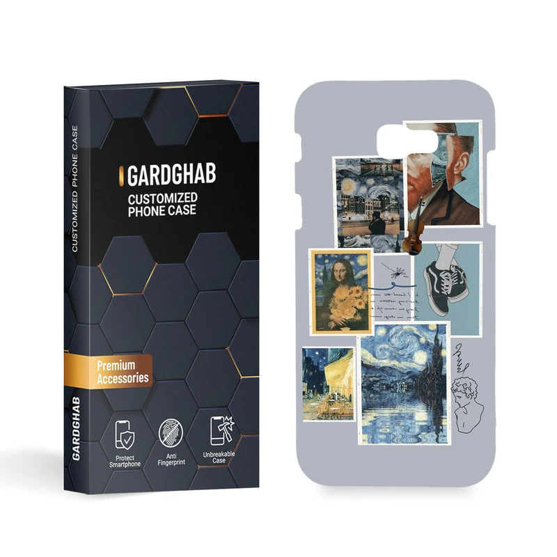 کاور گارد قاب مدل هنری مناسب برای گوشی موبایل سامسونگ Galaxy A7 2017 / A720