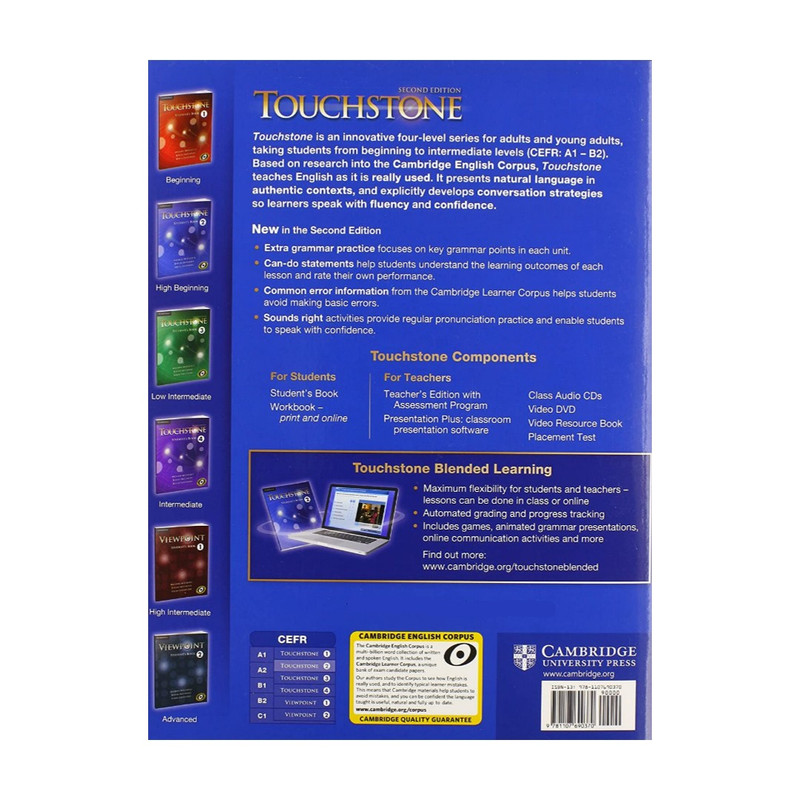کتاب Touchstone 2nd 1 اثر جمعی از نویسندگان انتشارات رهنما کتاب Touchstone 2nd 1 اثر جمعی از نویسندگان انتشارات رهنما