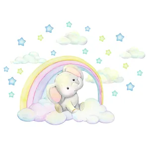 استیکر دیواری کودک ژیوار مدل فیل کد 4202