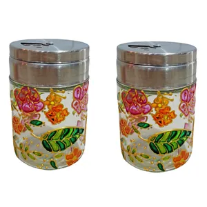 جای ادویه طرح گل کد 01 بسته دو عددی