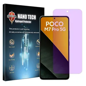Nano tech Eye Care model anti-purple screen protector suitable for Xiaomi Poco M7 Pro 5G mobile phone