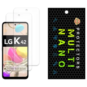Multi Nano X-S2M Model Matte Screen Protector Suitable For LG K42 Mobile Phone Pack Of 2