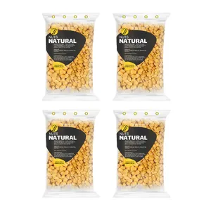 بادام زمینی روکش دار کره ای نچرال - 250 گرم بسته 4 عددی 