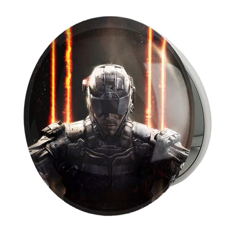 آینه جیبی خندالو طرح کاور بلک اپس ندای وظیفه مدل تاشو کد 30804