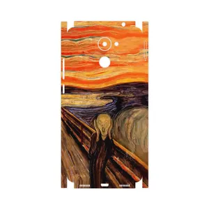 MAHOOT The Scream of Munch-FullSkin Cover Sticker for Huawei Y7 Prime