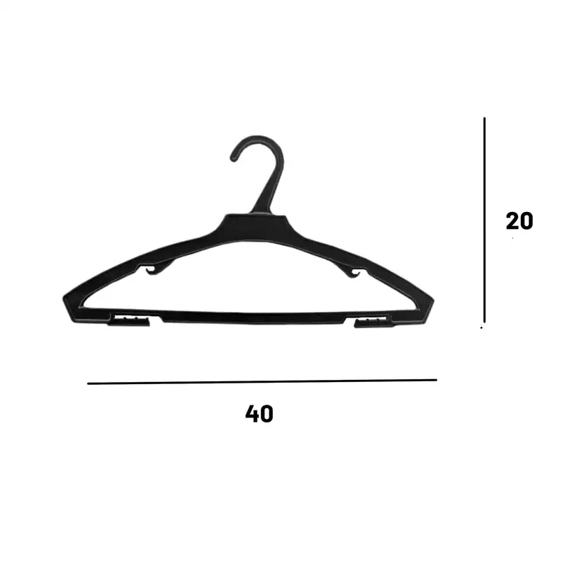 چوب لباسی مدل H132 بسته 24 عددی