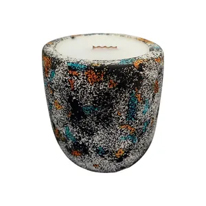 شمع لیوانی مدل وینتیج لاوندر 03